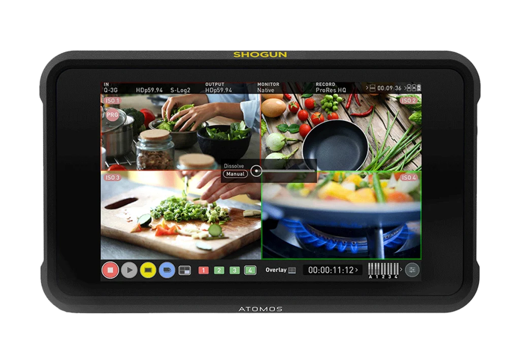 Atomos Shogun 7 – monitors & transmission for hire in Cardiff