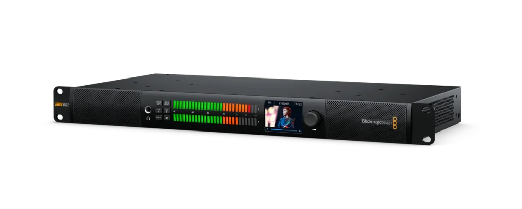 Blackmagic Design Audio Monitor 12G – live production for hire in Cardiff