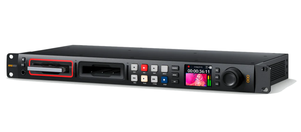 Blackmagic HyperDeck Studio 4K Pro – live production for hire in Cardiff