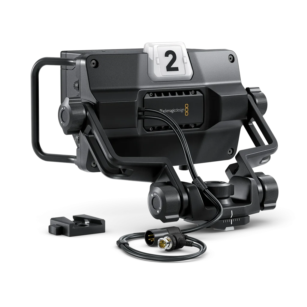 Blackmagic URSA Studio Viewfinder G2 – monitors & transmission for hire in Cardiff