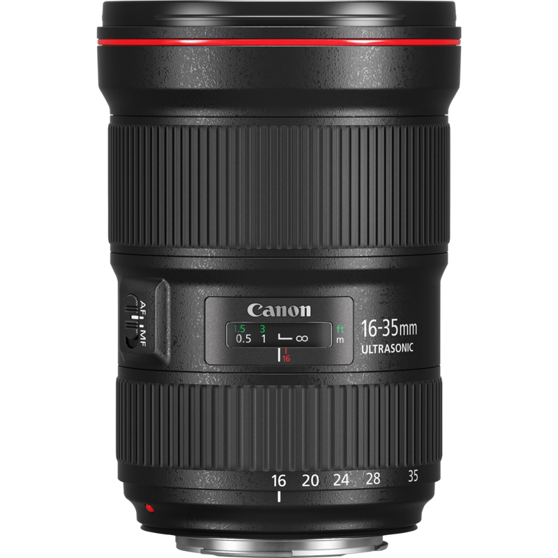 Canon EF 16-35mm F2.8L III USM – lenses for hire in Cardiff