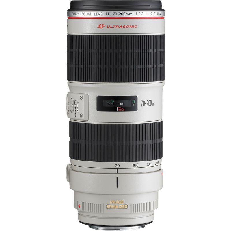 Canon EF 70-200mm F2.8L IS II USM – lenses for hire in Cardiff