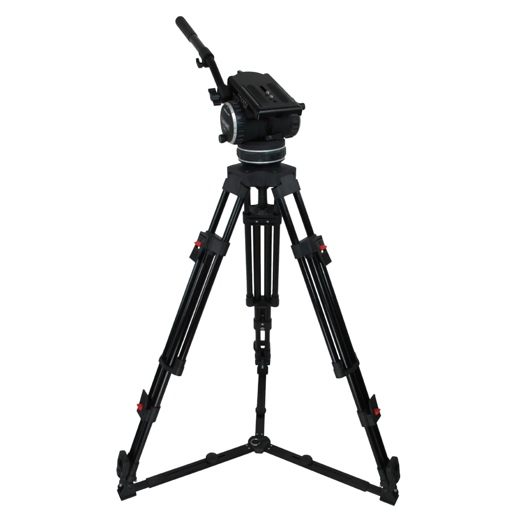 Cartoni Focus 18 EFP Tripod System – grip & support for hire in Cardiff