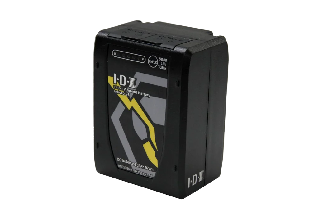 IDX iMicro-98 V Mount Battery – power & batteries for hire in Cardiff