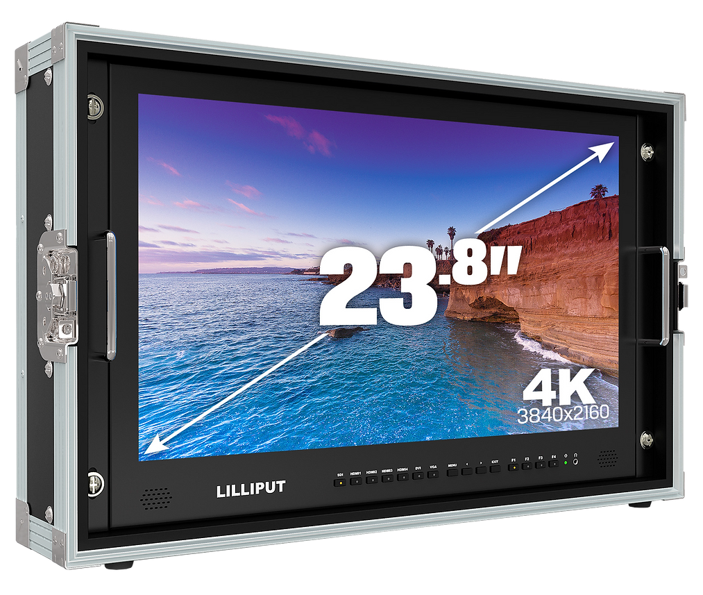 Lilliput BM230-4KS 23inch Monitor – monitors & transmission for hire in Cardiff