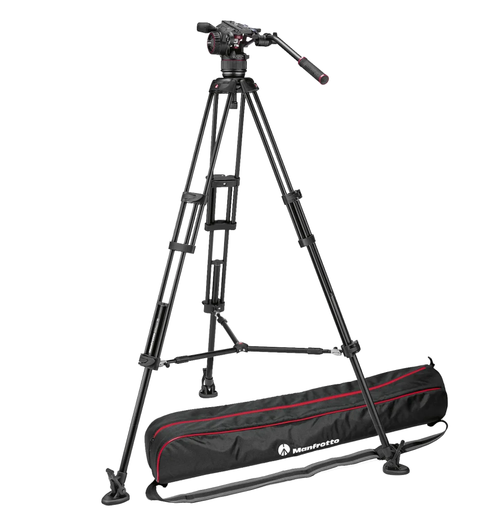Manfrotto Nitrotech N12 Fluid Head – grip & support for hire in Cardiff