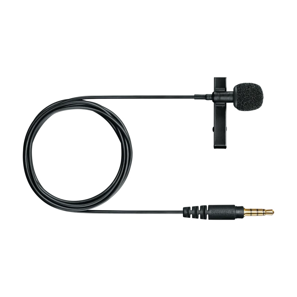 Shure MVL Lavalier Microphone – audio for hire in Cardiff