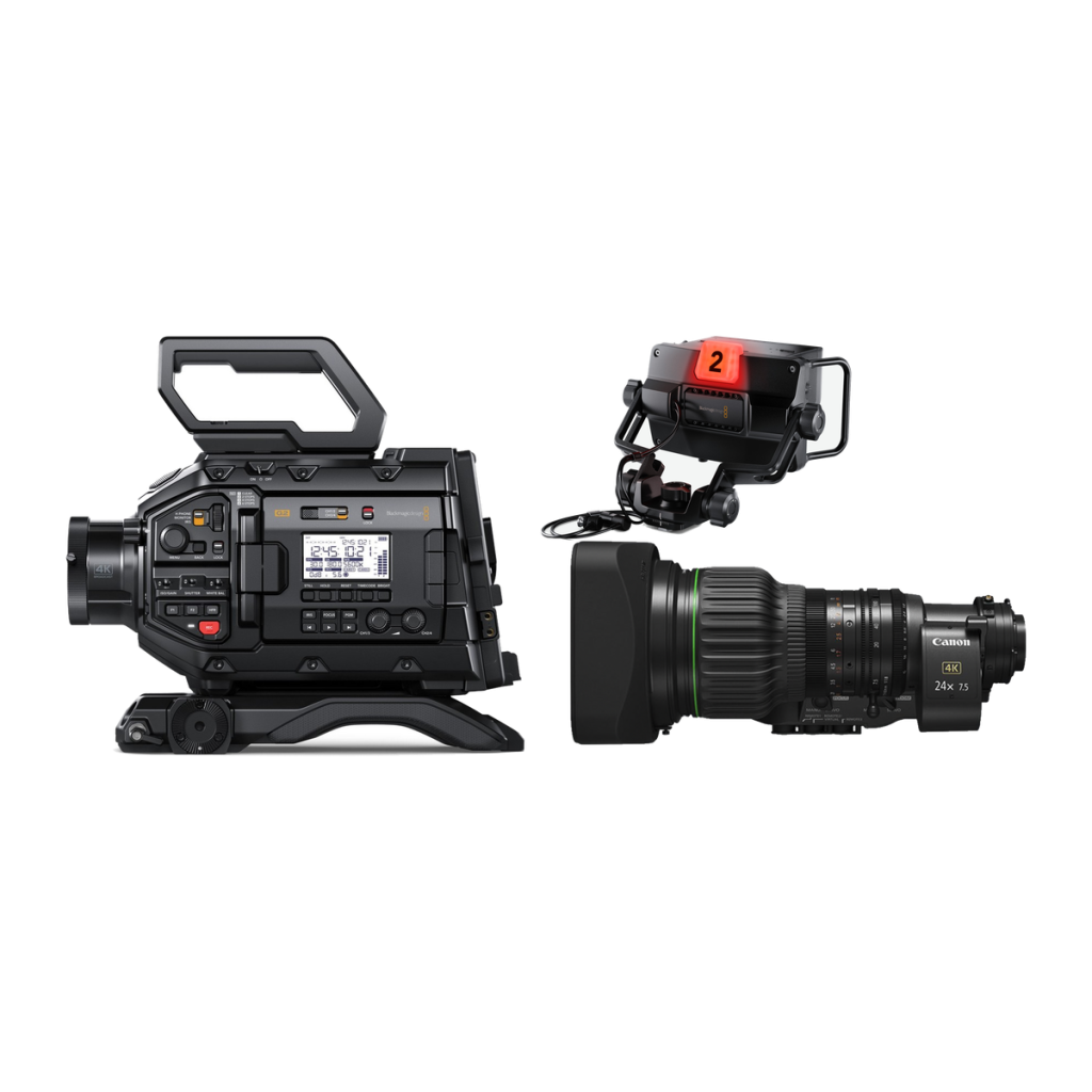 Blackmagic URSA Broadcast G2-Standard Kit – cameras for hire in Cardiff