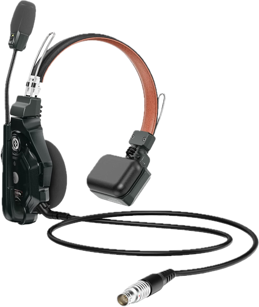 Hollyland Solidcom C1 Pro Single-Ear Wired Headset – comms for hire in Cardiff