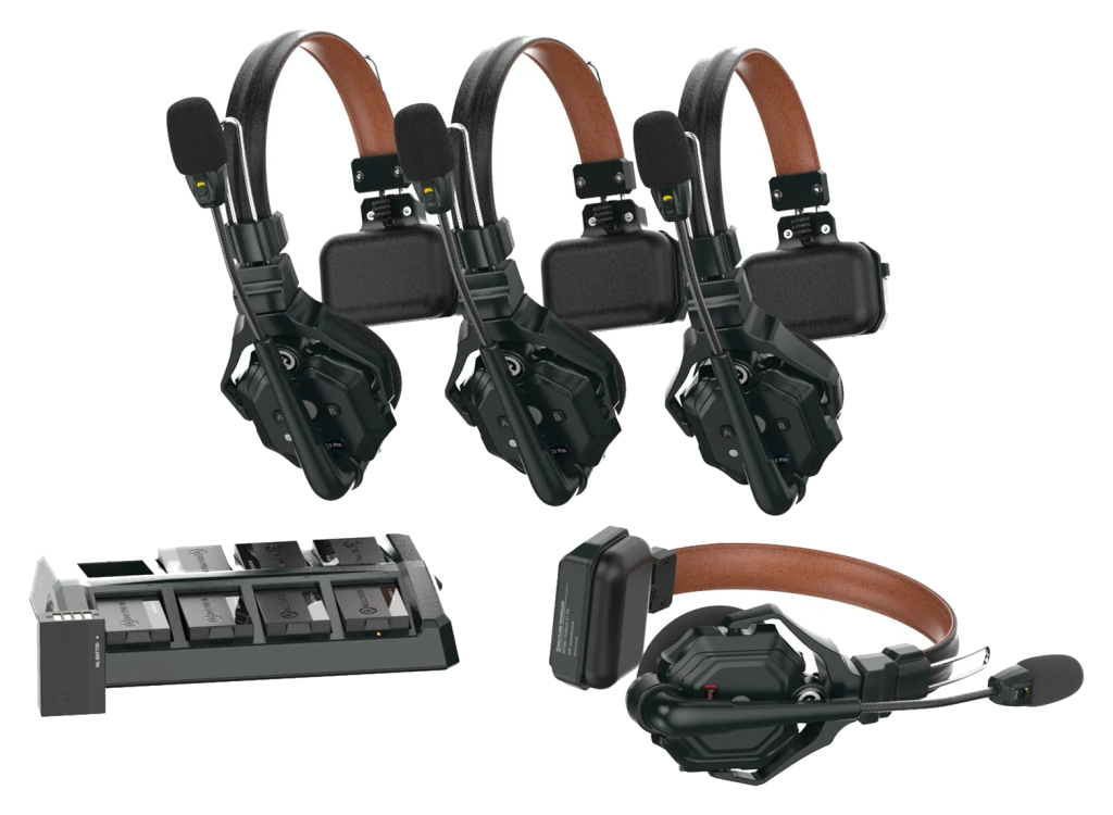Solidcom C1 Pro Film Kit, 4-way (no hub) – comms for hire in Cardiff