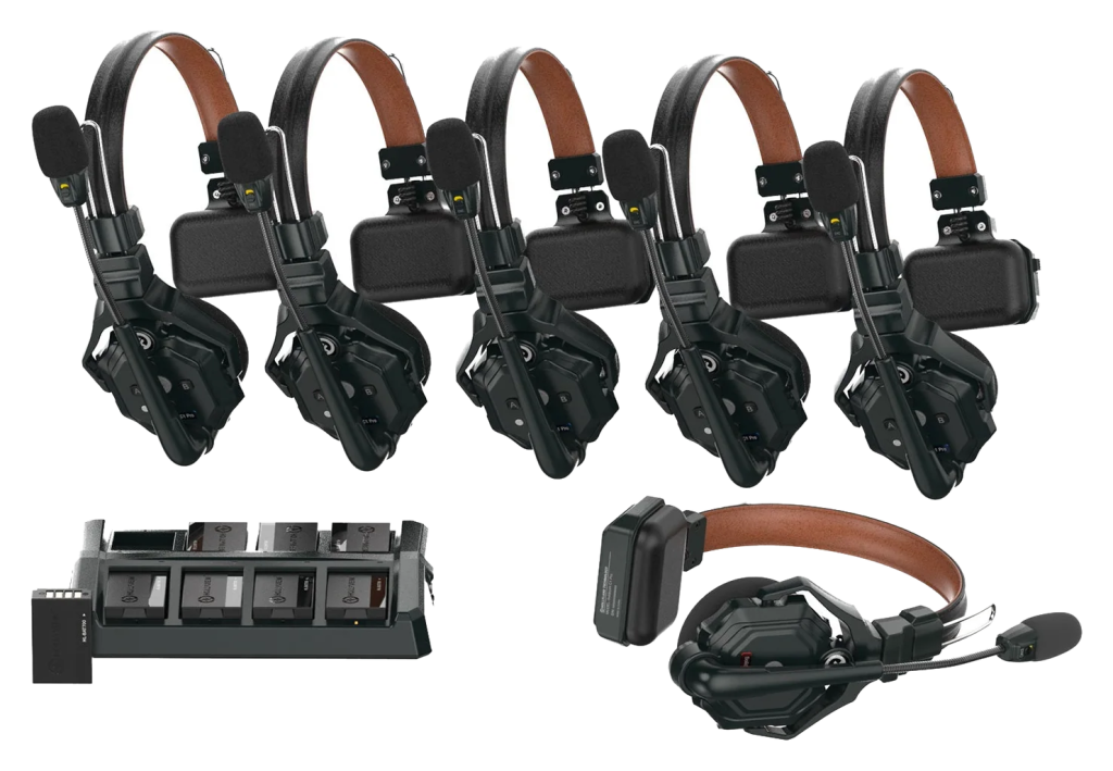 Solidcom C1 Pro Film Kit, 6-way (no hub) – comms for hire in Cardiff